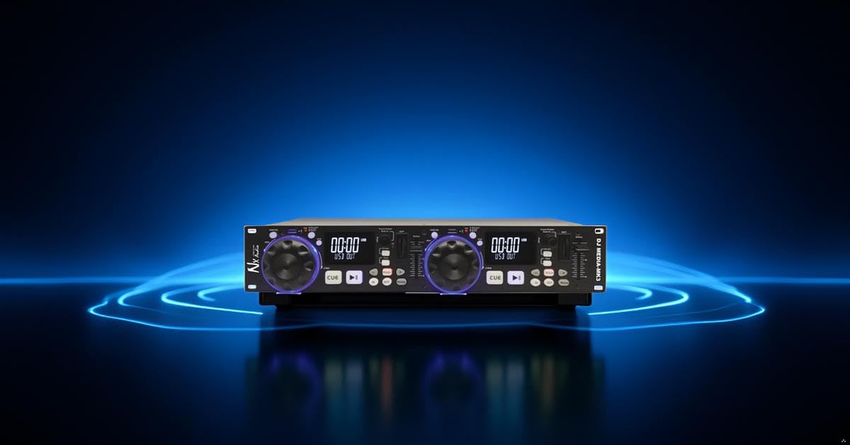 NX Audio DJ Media MK3 Professional Digital Media Player, Dual USB